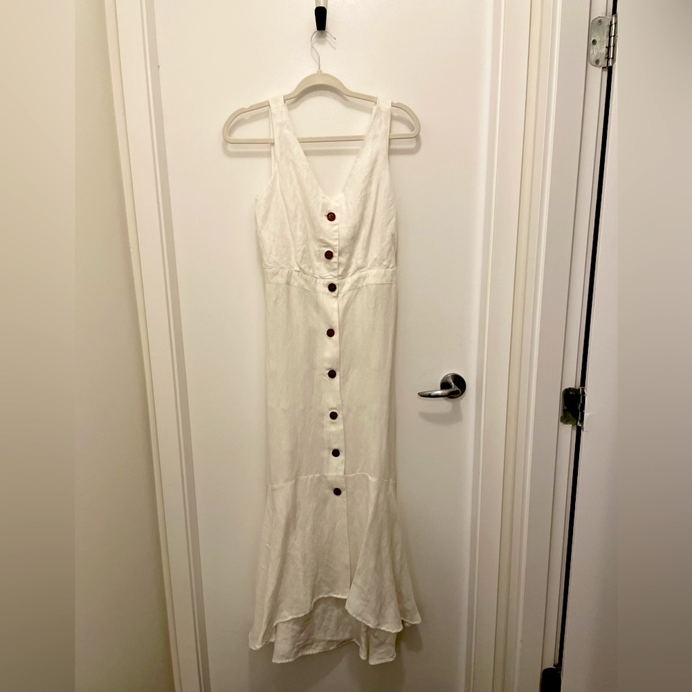 Mango Linen Dress